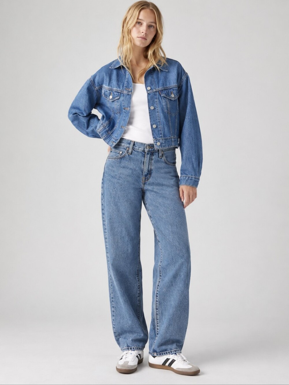 ❤️ LEVIS PREMIUM BAGGY DAD JEANS, MID RISE, 16W (33 WOMAN)